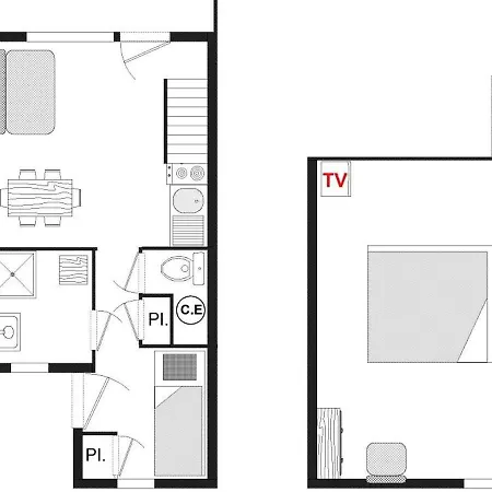 Cosy A - 4 Pers, Balcon, Parking - Fr-1-595-82